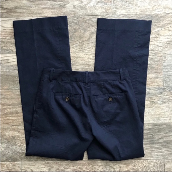 TORY BURCH navy blue work career pants - Picture 3 of 4